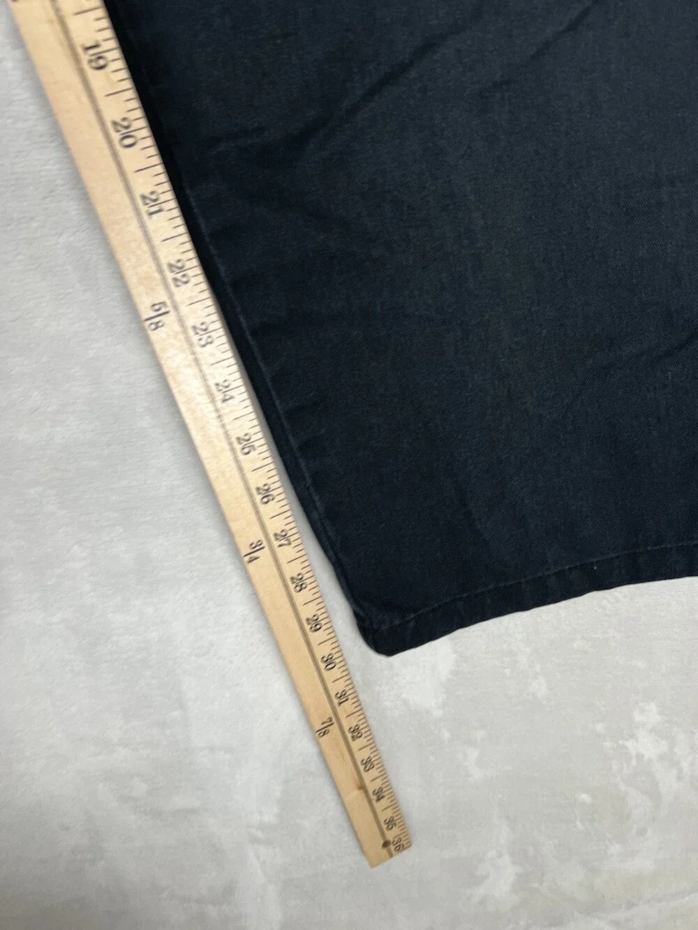Wrangler Work Wear Cargo Pants Mens 32x30 Black Utility Casual
